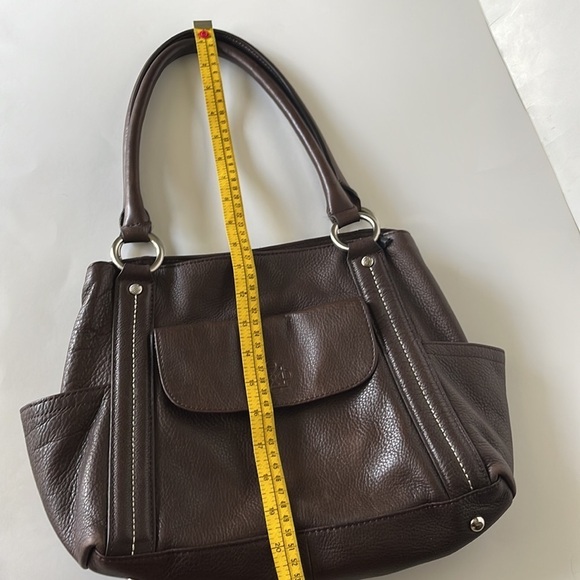 Piazza Womens Beautiful Leather Brown Handbag/Shoulder bag - Picture 8 of 16